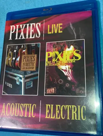 PIXIES LIVE 어쿠스틱 일렉트릭 Blu-ray