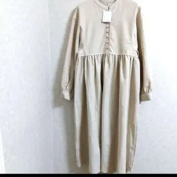 [ 미사용 새상품 ] NOAHL 노알 긴팔 롱 원피스 아이보리