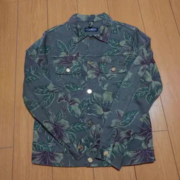 HYDROGEN 꽃무늬 밀리터리 자켓 M