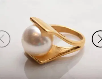 [ HUI ] 빅 펄 반지