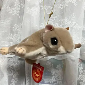 [택 포함] 우에노 동물원 모몽가, 날다람쥐, 대륙모몽가 봉제 인형