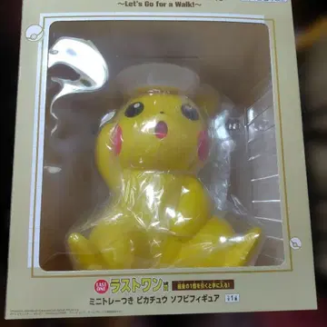 포켓몬 제일복권 라스트원상 미니 트레이 포함 피카츄 소프트 비닐 피규어