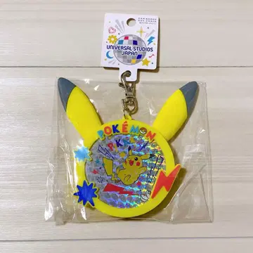 포켓몬 USJ 유니버셜 캔뱃지 키체인 피카츄