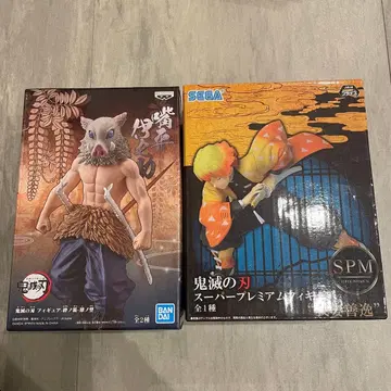 귀멸의 칼날 이노스케와 젠이츠 피규어 세트