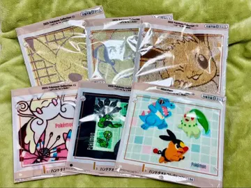 2025 포켓몬 컬렉션 복권 타월 전 종류 세트