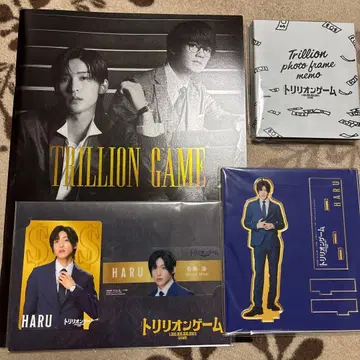 메구로 렌 트리리온 게임 아크릴 스탠드 메모 카드 팜플렛