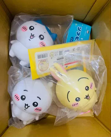 치이카와 하치와레 토끼 스쿠토 메이트 소프트 비닐 피규어