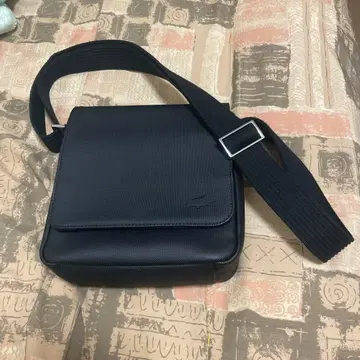 LACOSTE 블랙 숄더백