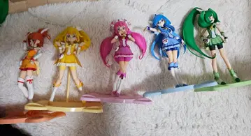 스마일 프리큐어! DX 걸즈 피규어 5체 세트