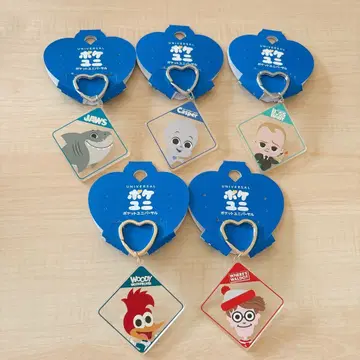 포켓몬 유니버설 스튜디오 재팬 키링 5종 세트 캐릭터