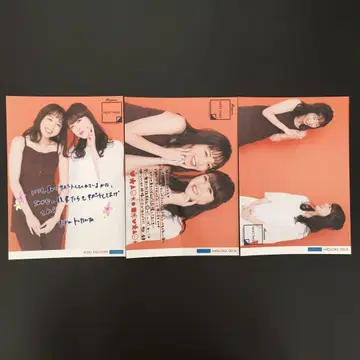 2127 안쥬르므 나카니시 카나 카츠타 리나 브로마이드 3장 세트