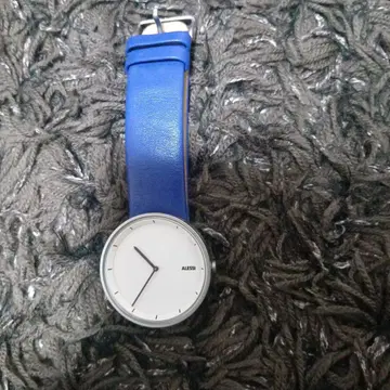 ALessi 아날로그 손목시계 파랑