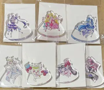 프리큐어 너와 아이돌 프리큐어 키미프리 아크릴 블록 7종 세트