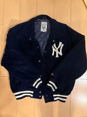 STARTER 네이비 바시티 자켓 YANKEES 1996