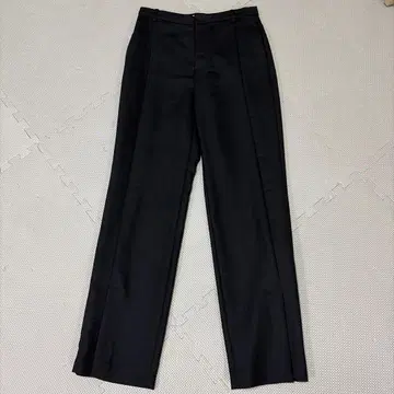 가격 인하 1회 착용 ESTNATION 블랙 앞 슬릿 팬츠