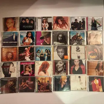 NO2. 서양 POP CD 묶음 판매 여성 싱거 60장