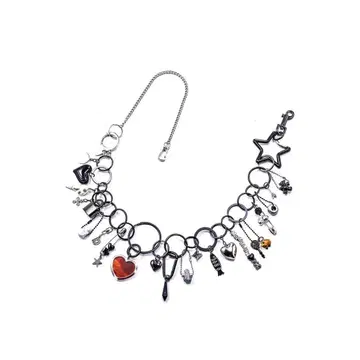 Doublet key chain 25aw black