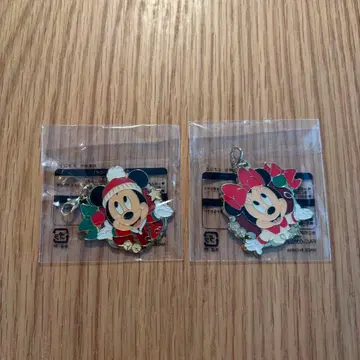[ 새상품 미사용 ] 미키 미니 크리스마스 참