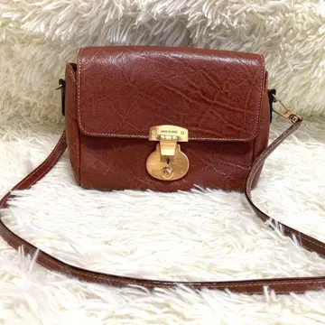 ANNE FLORA 앤플로라 2웨이 숄더 백 브라운