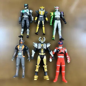 슈퍼전대 히어로 피규어 6체 세트