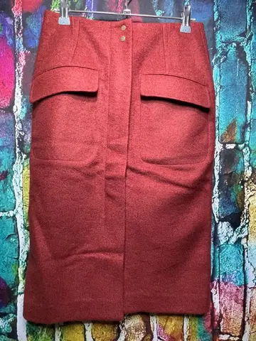 MACPHEE 맥피 무릎 기장 스커트 size 34