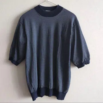 네이비 스트라이프 니트 UNITED ARROWS M