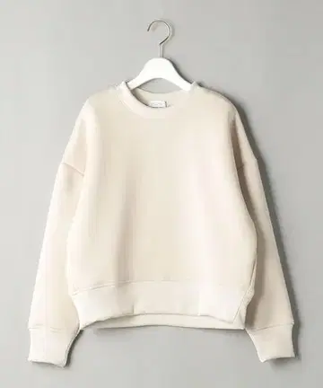 BY 종이상자 크루넥 풀오버2 워셔블 베이지 F 새상품급