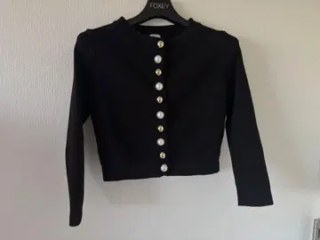 미사용품 PINKO 블랙 티셔츠 가디건