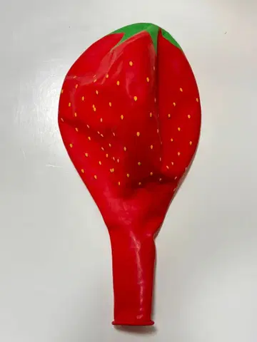 카테 24인치 스트로베리 패턴 밴딩 풍선 1개 미사용 새상품 2