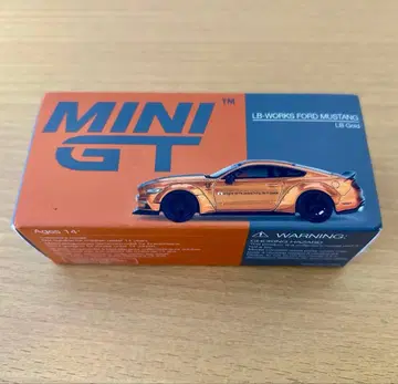 MINI GT 1/64 [ LB WORKS ] 포드 머스탱 LB 골드