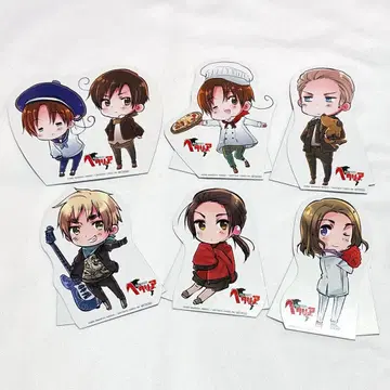 헤타리아 스탠드 팝 6개 세트