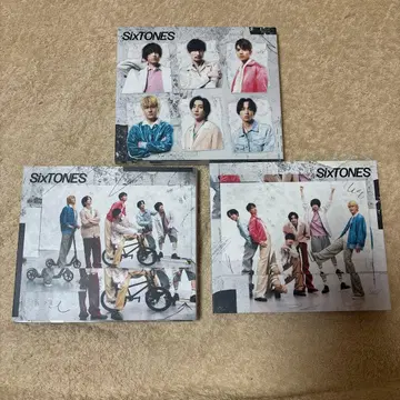 SixTONES 음색 CD 3장 세트