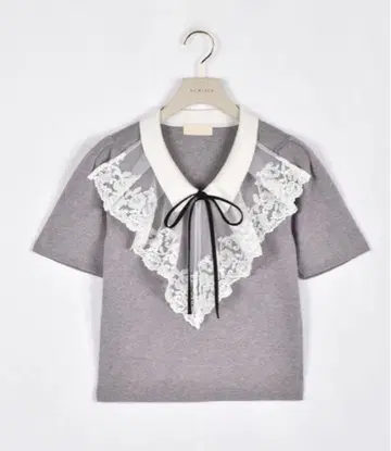 안미르 MILLE 레이스 스칼라 프릴 니트