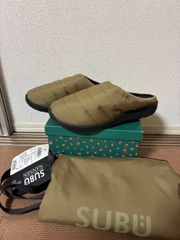 SUBU 슬립온 샌들 수납 가방 포함