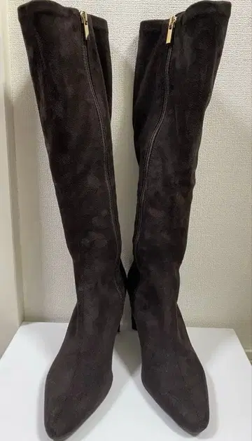 루탈론 스웨이드 롱 부츠