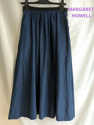 MARGARET HOWELL 개더 스커트