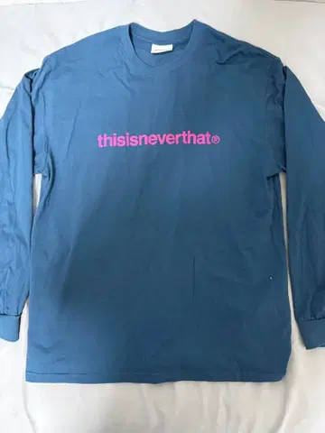 thisisneverthat 롱슬리브 티셔츠 파랑