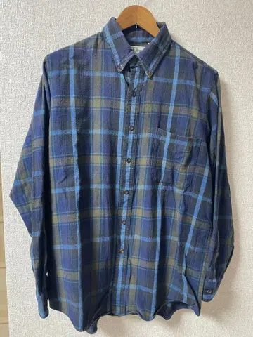 엘엘빈 라이트 웨이트 플란넬 셔츠 USA제 중고 빈티지