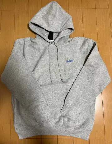 BETTER GIFT SHOP 후드티 L 사이즈 GRAY