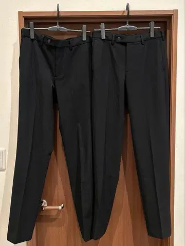 UNIQLO 히트텍 스마트 슬림 핏 팬츠 73 2개 블랙