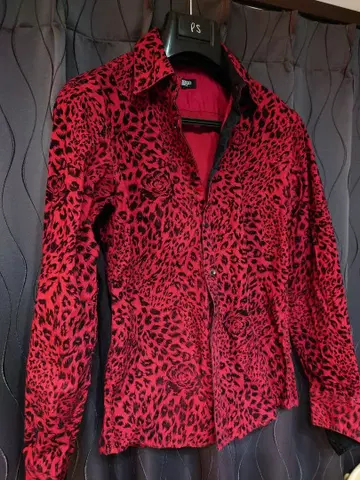 토네이도 마트 레오파드 셔츠