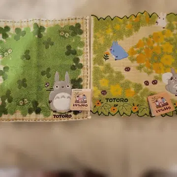 이웃집 토토로 손수건 2장 세트