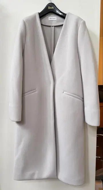 PLST 노카라 롱 코트