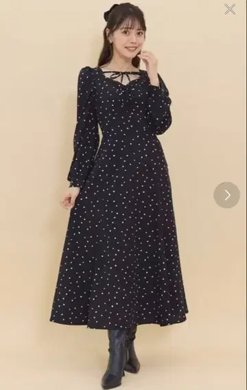 radyazel 랜덤 하트 프린트 원피스