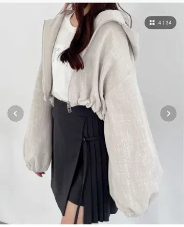 [Heather] 모듬 숏 ZIP 블루종 147839