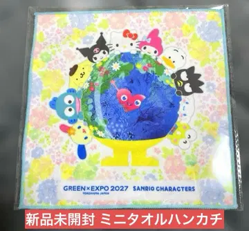 [ 미개봉 새상품 ] 뚱크뚱크 x 산리오 캐릭터즈 미니 타월 손수건