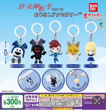 [진 여신전생] 시리즈 메지루시 액세서리 전 5종 세트