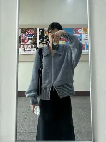 [ WRAPINKNOT ] ZIP CROPPED TOPS