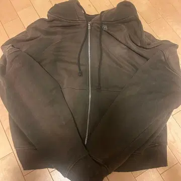 ZARA 더블 지퍼 후드티