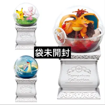 포켓몬 테라리움 컬렉션 15 피카츄 & 뮤우 리자몽 라프라스